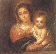 Bartolome Esteban Murillo Napkin Virgin and Child oil painting artist
